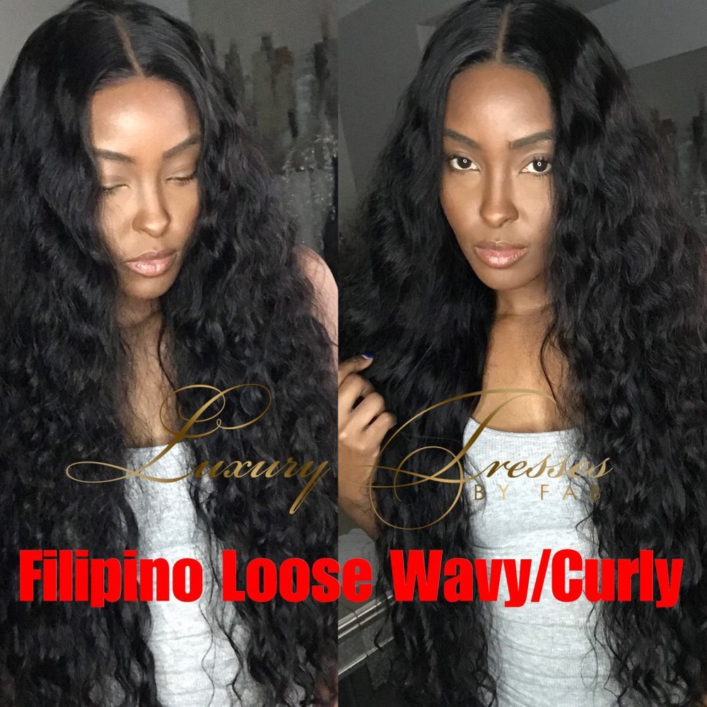 Luxury Tresses by Fab Filipino Loose Wavy/Curly bundles